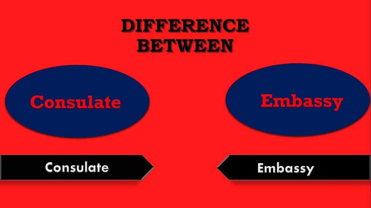 Differences Between Consulate And Embassy Wakafly